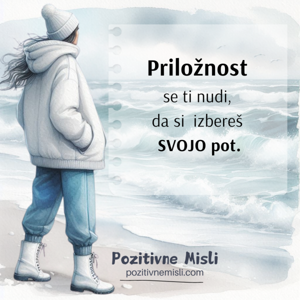 Priložnost - Misli o življenju