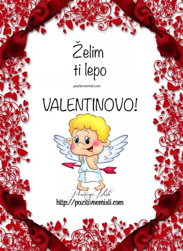 ŽELIM TI LEPO VALENTINOVO - verzi in voščila za valentinovo
