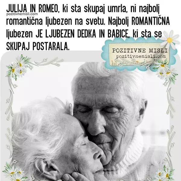 Misli o ljubezni - Julija in Romeo, ki sta skupaj umrla ...