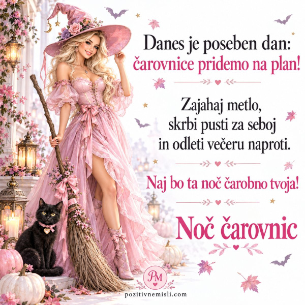 Noč čarovnic – danes čarovnice pridemo na plan
