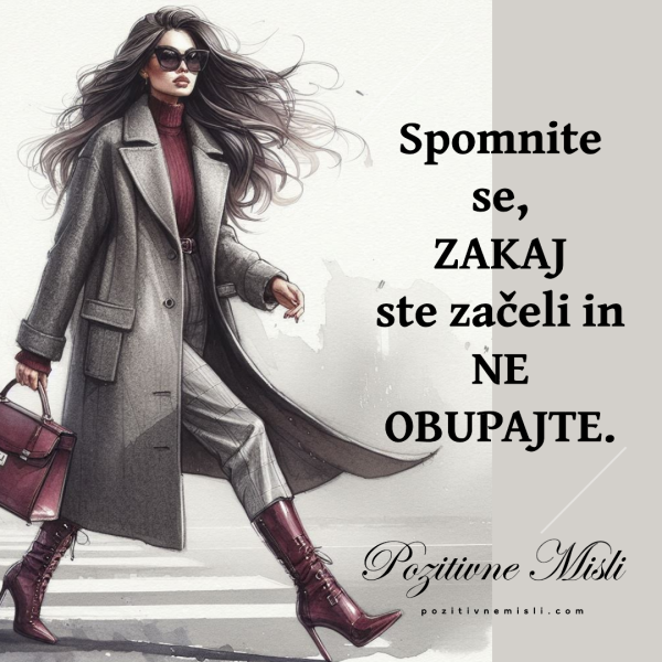 Spomnite se: Pozitivne Misli