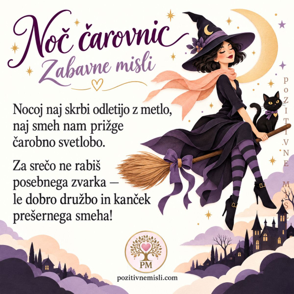 Noč čarovnic – zabavne misli