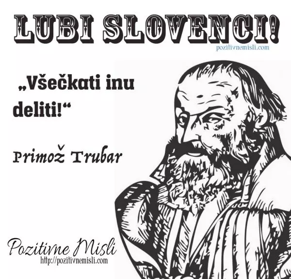 Lubi Slovenci! Všečkati inu deliti!