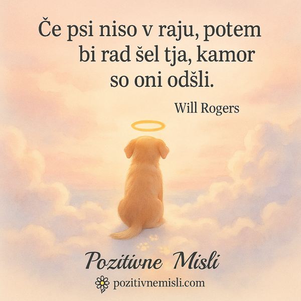 Če psi niso v raju - Will Rogers