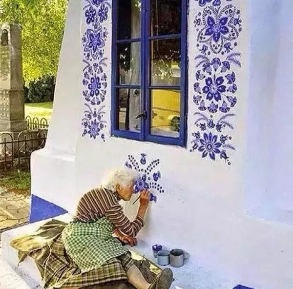 Ročna poslikava hiše