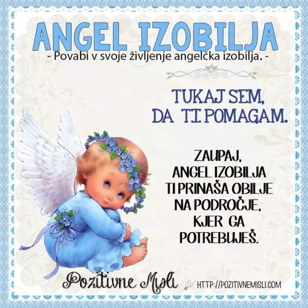 Angel izobilja - Zaupaj,  angel izobilja