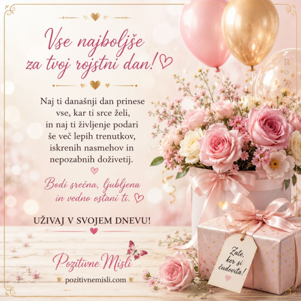 Vse najboljše za rojstni dan