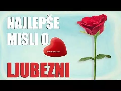 Najlepše misli o ljubezni