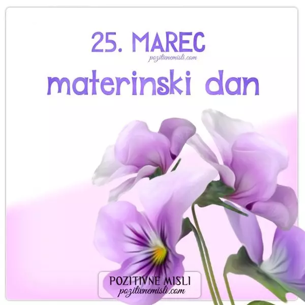 MATERINSKI DAN - 25. marec