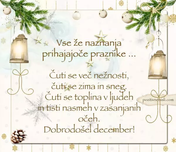 Čarobni božič - Vse že naznanja prihajajoče praznike
