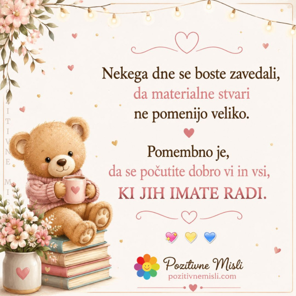 Nekega dne se boste zavedali - Misli o življenju