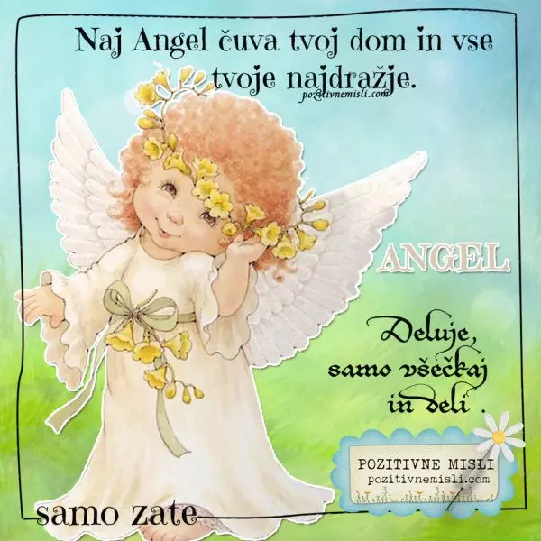 ANGEL za zaščito doma - lepe misli