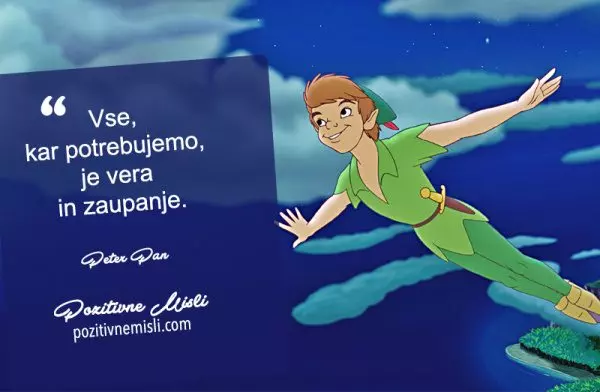 Walt Disney citati -  Peter Pan