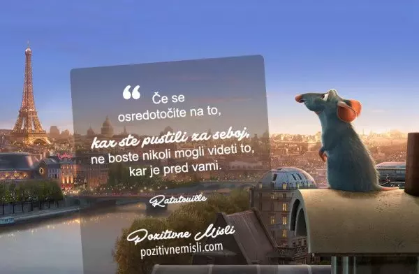 Ratatouille - Walt Disney citati in misli