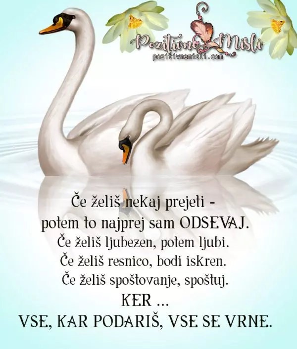 Dobro jutro: Če želiš nekaj prejeti