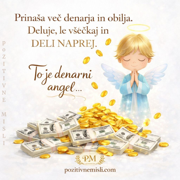 TO JE DENARNI ANGEL