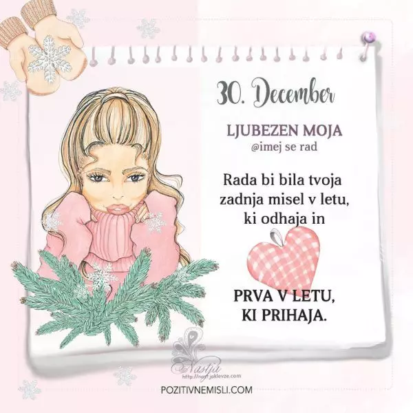 30. December ~ Pozitivčica za današnji dan