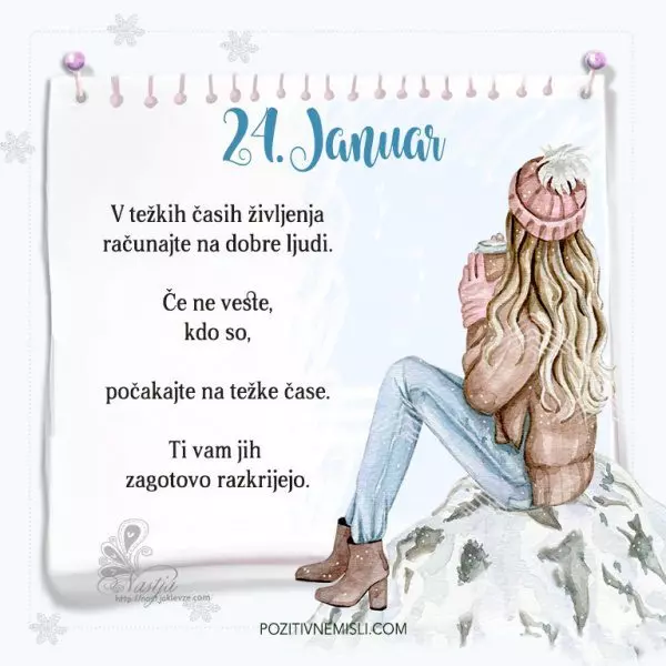 24. januar ~ Pozitivčica za današnji dan ~ Nastja Klevže