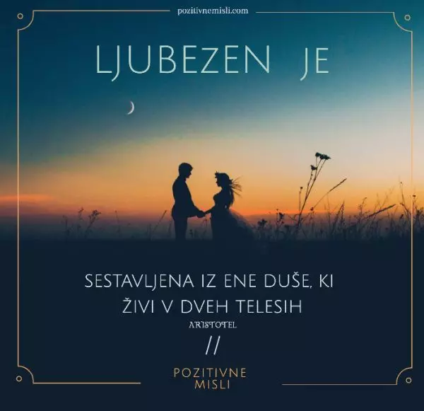 Ljubezen je sestavljena - MISLI O LJUBEZNI