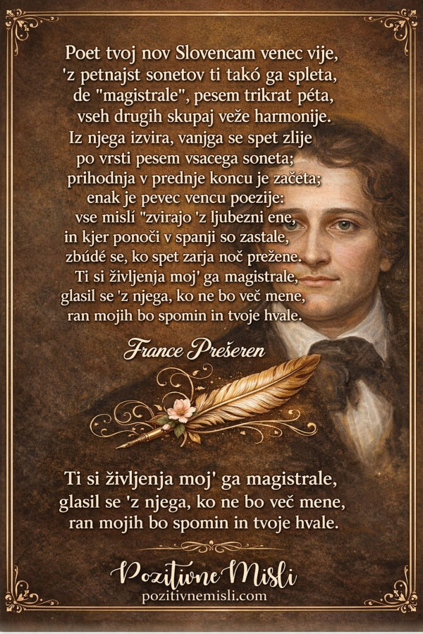 Sonetni venec - France Prešeren