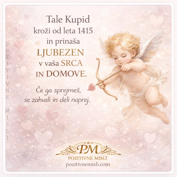 Tale Kupido kroži od leta 1415 za valentinovo
