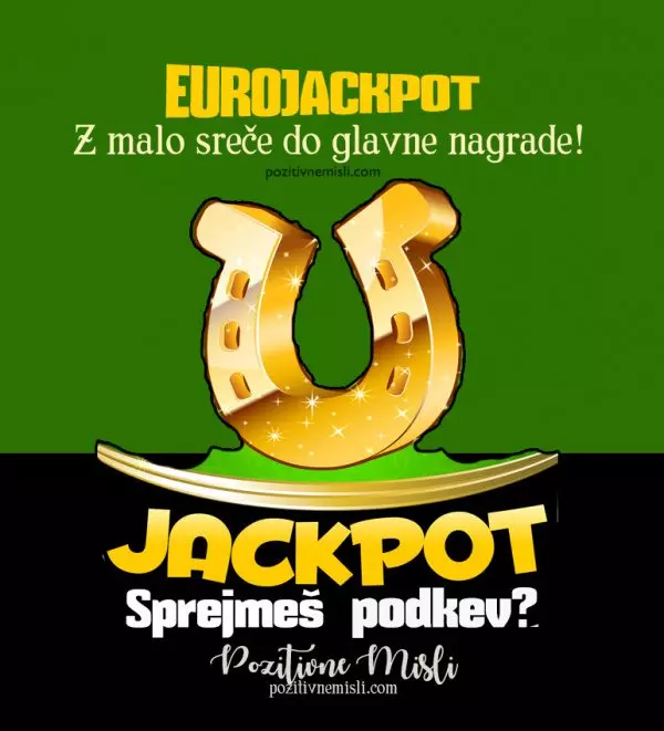 Eurojackpot - naj ti prinese srečo