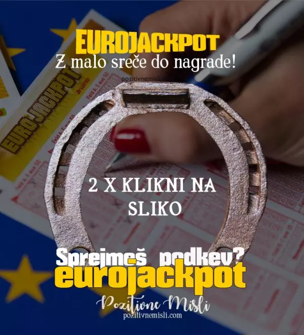 Podkev za srečo - eurojackpot
