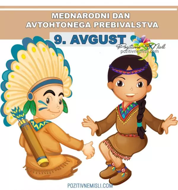 9. avgust - Mednarodni dan avtohtonega prebivalstva