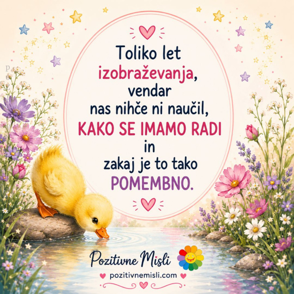 Pozitivne Misli o Samopodobi: Kako se Imeti Radi