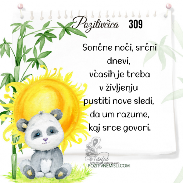 309. Pozitivčica -  5. november