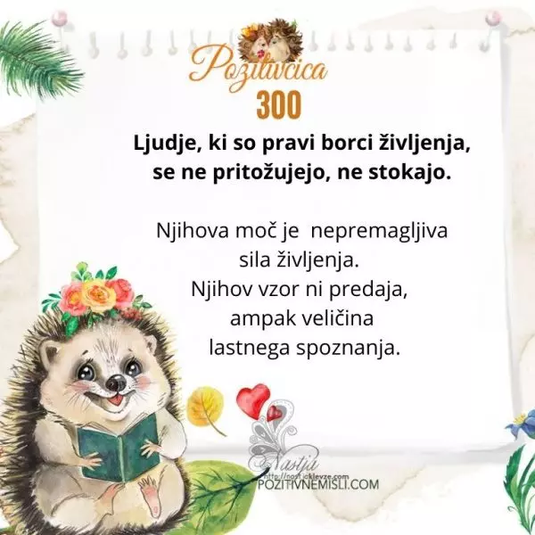 300. Pozitivčica - 27. oktober