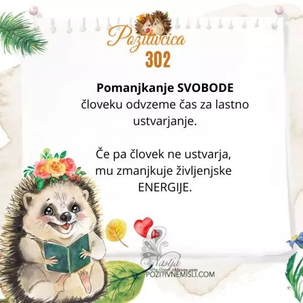 302. Pozitivčica - 29. oktober