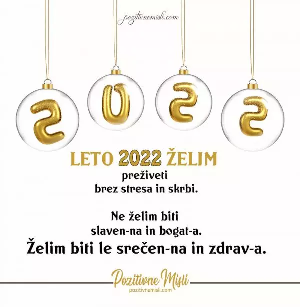 Novo leto 2022 - novoletni verzi 🎄🌟