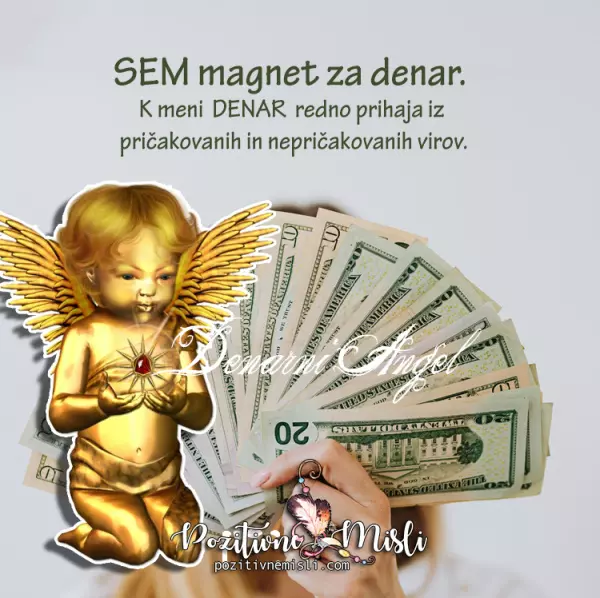 Denarni angel - za pomoč
