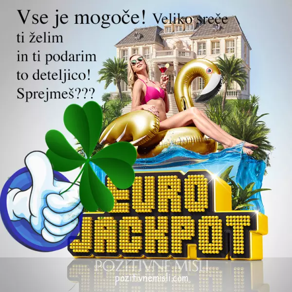 Eurojackpot - deteljica ki prinaša srečo