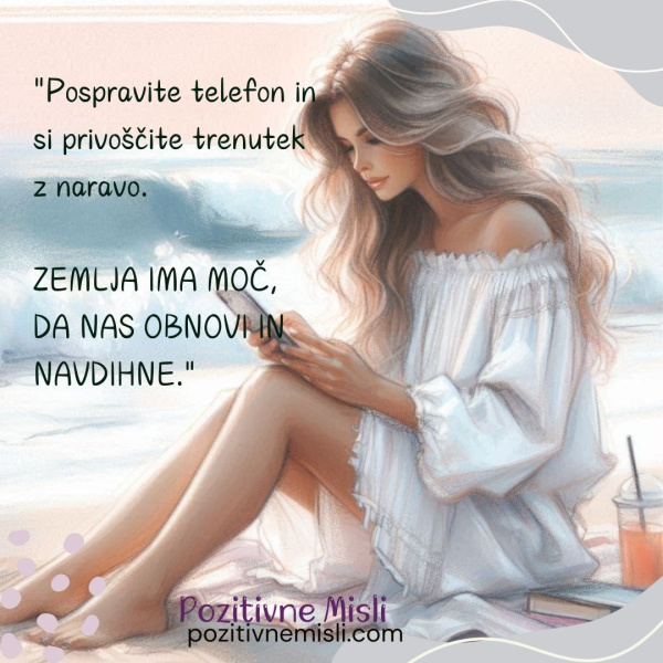 Pospravite telefon in si privoščite