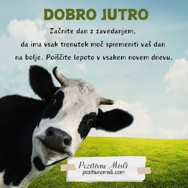 Dobro jutro - Začnite dan