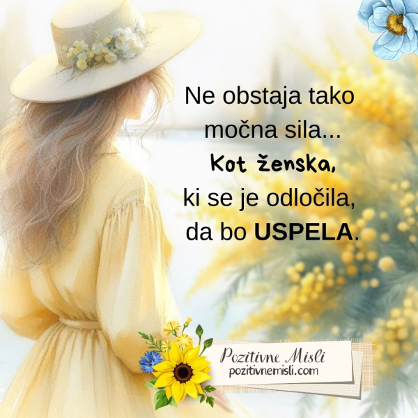 Ne obstaja tako močna sila