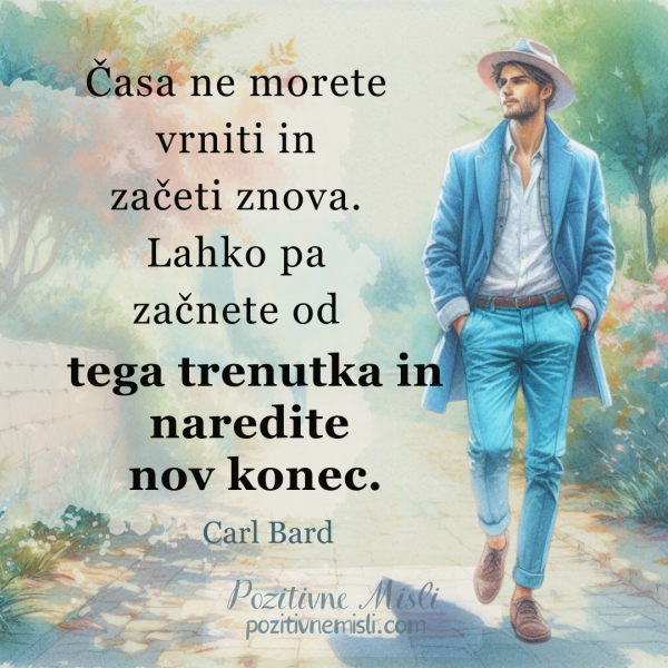 Časa ne morete vrniti – Pozitivne Misli