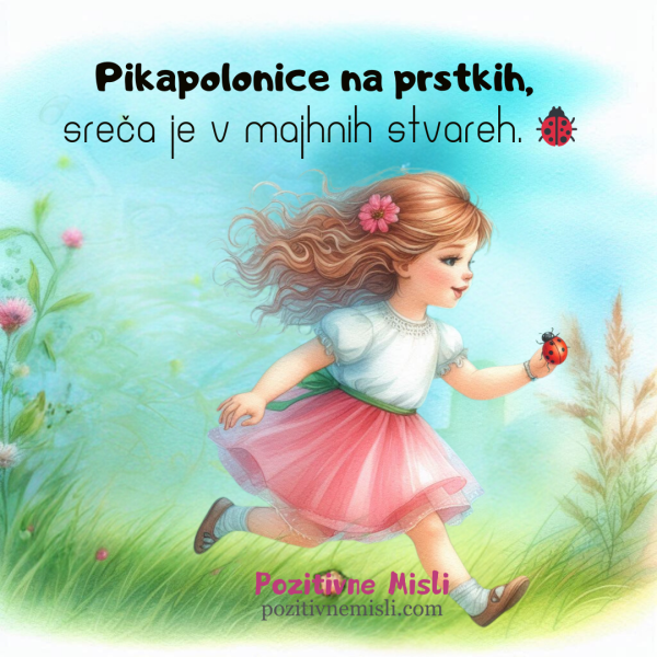 Pikapolonice na prstkih