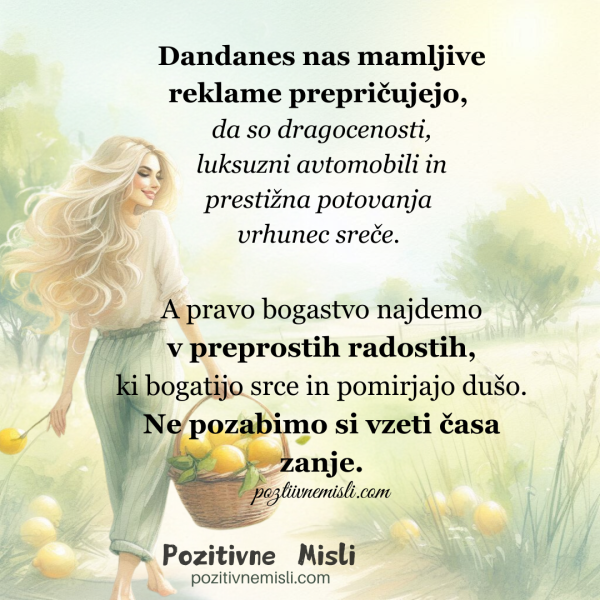 Dandanes nas mamljive reklame prepričujejo