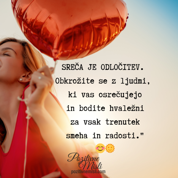 Sreča je odločitev