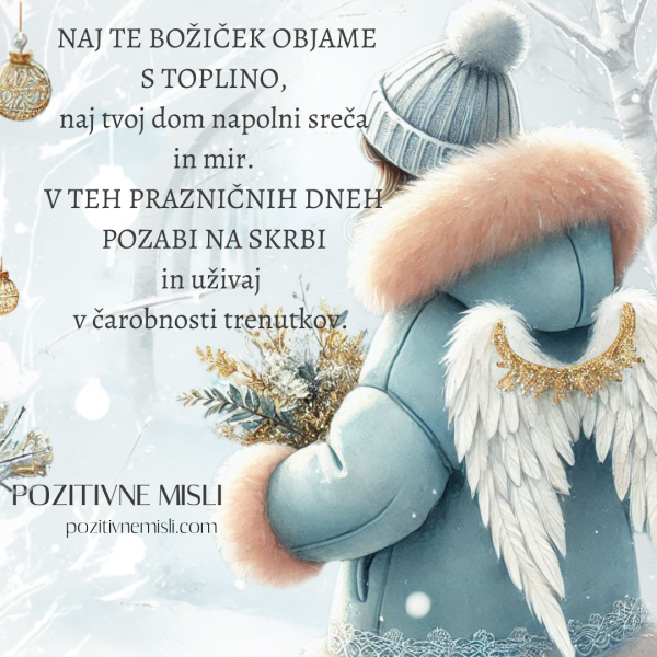 Vesel božič:  💫 🎁 Naj te Božiček objame