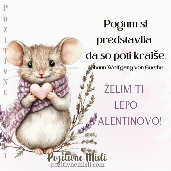 Citati za valentinovo:  Pogum si predstavlja