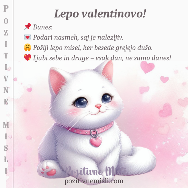 Lepo valentinovo - Dan ljubezni in topline