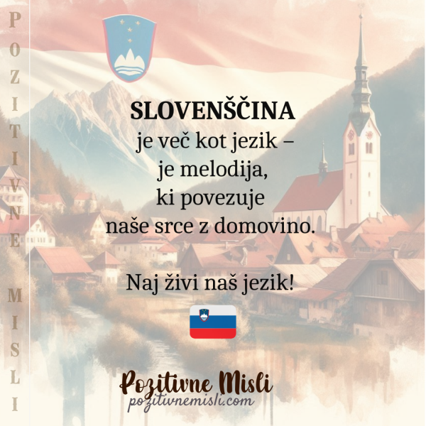 Slovenščina  je več kot jezik