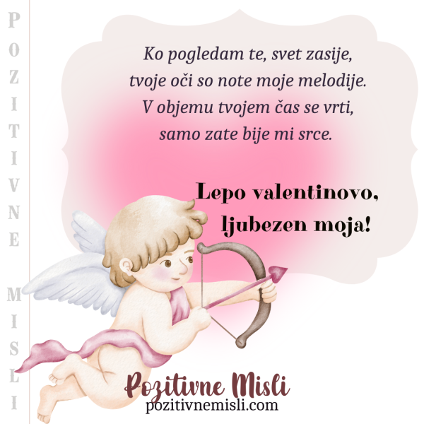 Lepo valentinovo ljubezen moja: Verzi & MIsli za valentinovo