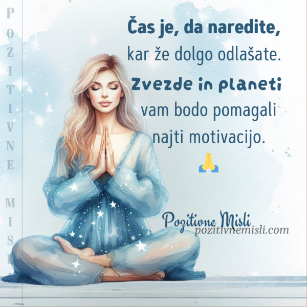 Čas je, da naredite, kar že dolgo odlašate