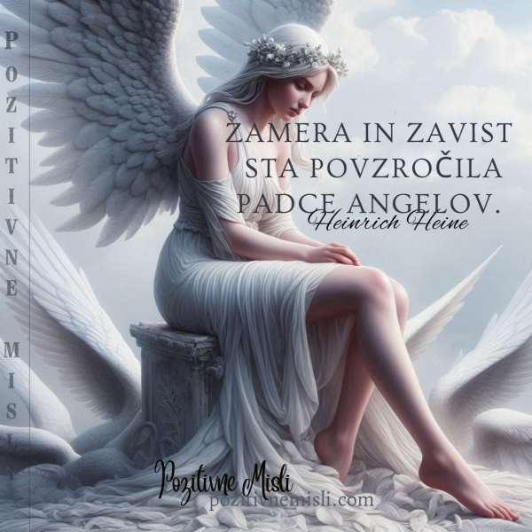 Zamera in zavist  sta povzročila  padce angelov