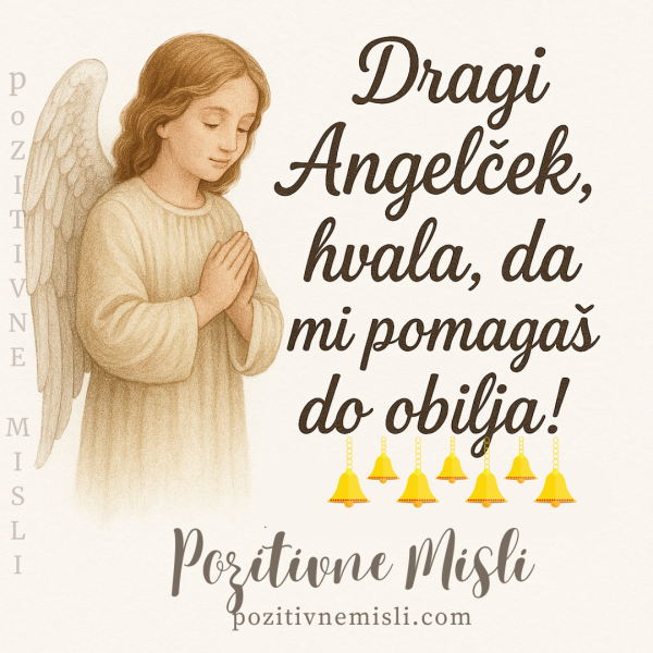 Hvala dragi Angel - Misli o obilju